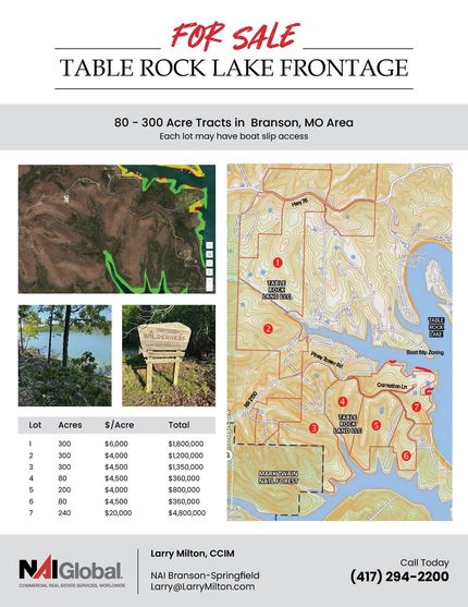 Undeveloped Land for sale in Stone County, Missouri