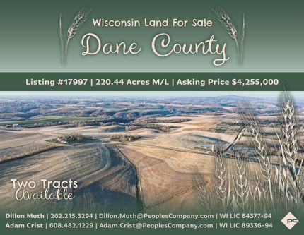 Farm and Ranch for sale in Dane County, Wisconsin