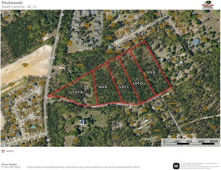 Homesite in Kershaw County, South Carolina