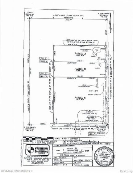 Recreational Property in Washtenaw County, Michigan