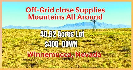 Undeveloped Land in Humboldt County, Nevada