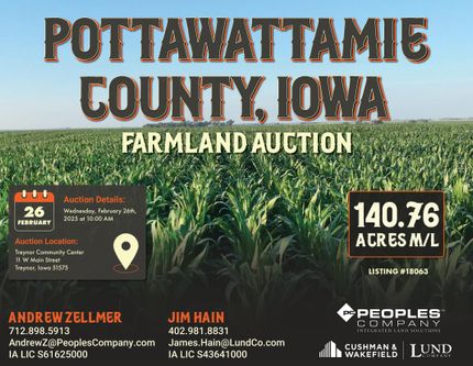 Farm and Ranch in Pottawattamie County, Iowa