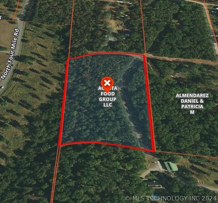 Homesite in Cherokee County, Oklahoma