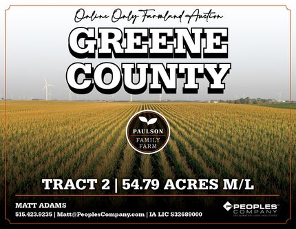 Farm and Ranch in Greene County, Iowa