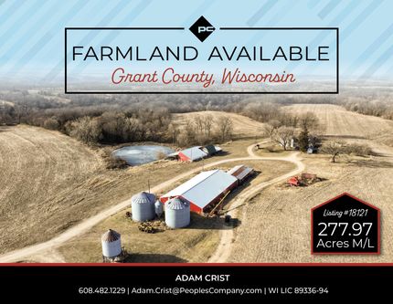 Farm and Ranch in Grant County, Wisconsin