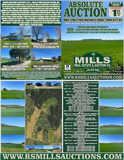 Undeveloped Land in Edmonson County, Kentucky