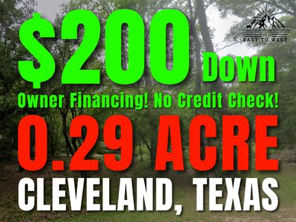 Land for sale in Liberty County, Texas