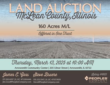 Farm and Ranch in McLean County, Illinois