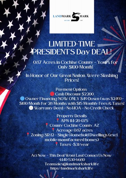 Recreational Property in Cochise County, Arizona