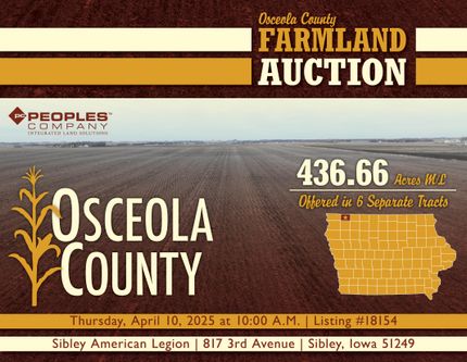 Farm and Ranch in Osceola County, Iowa