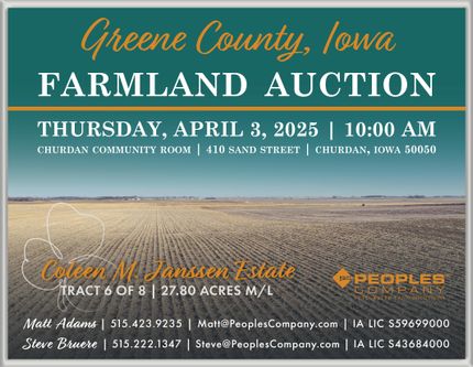 Farm and Ranch in Greene County, Iowa