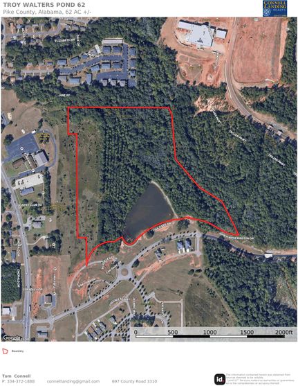 Land for sale in Pike County, Alabama