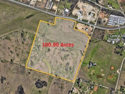 Undeveloped Land in Bell County, Texas