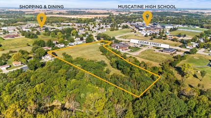 Land in Muscatine County, Iowa