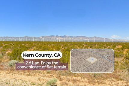 Undeveloped Land in Kern County, California