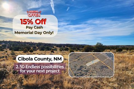 Undeveloped Land in Cibola County, New Mexico
