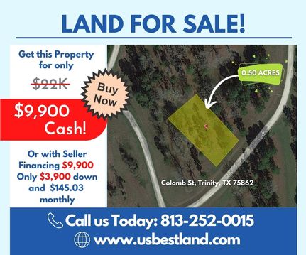 Farm and Ranch for sale in Trinity County, Texas