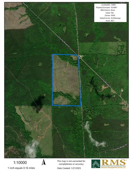 Land for sale in Marengo County, Alabama