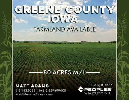 Farm and Ranch for sale in Greene County, Iowa