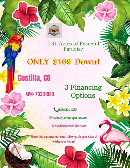 Undeveloped Land in Costilla County, Colorado