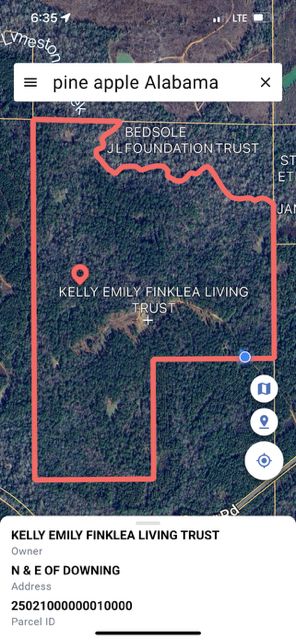 Timberland Property for sale in Monroe County, Alabama