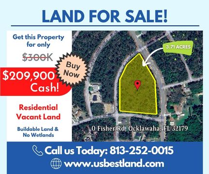 Undeveloped Land for sale in Marion County, Florida