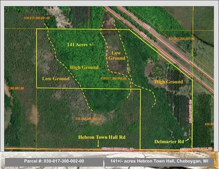 Timberland Property for sale in Cheboygan County, Michigan