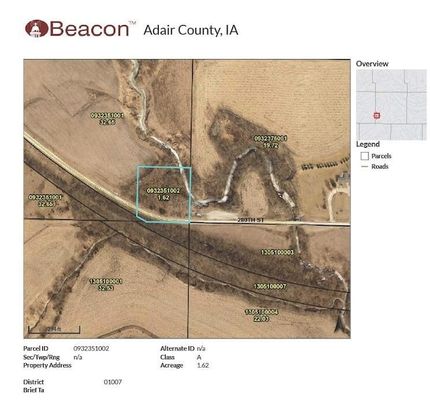 Undeveloped Land for sale in Guthrie County, Iowa