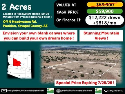 Farm and Ranch for sale in Yavapai County, Arizona