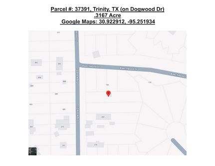 Farm and Ranch for sale in Trinity County, Texas