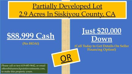Commercial Property for sale in Siskiyou County, California