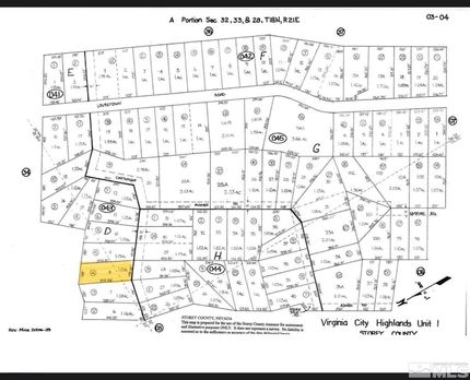 Undeveloped Land for sale in Storey County, Nevada