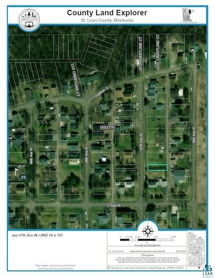 Land in Saint Louis County, Minnesota