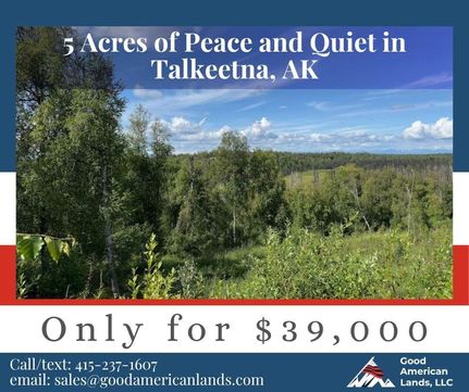 Undeveloped Land for sale in Matanuska-Susitna Borough, Alaska