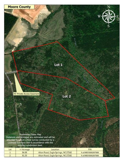 Timberland Property for sale in Moore County, North Carolina