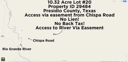 Undeveloped Land for sale in Presidio County, Texas
