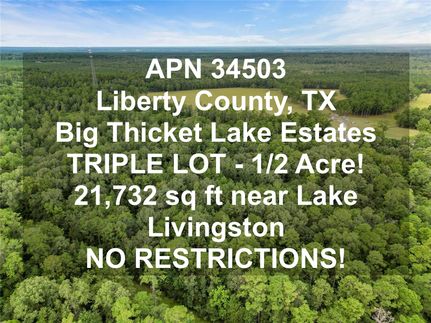 Recreational Property in Liberty County, Texas