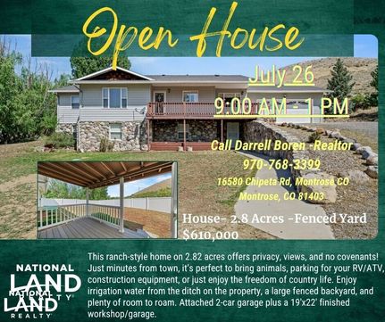 Oceanfront Property in Montrose County, Colorado