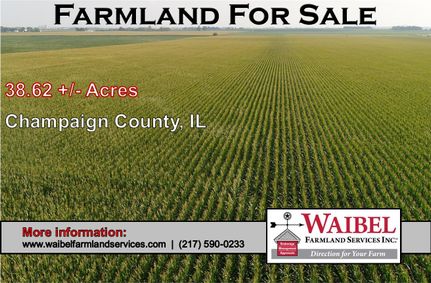 Land for sale in Champaign County, Illinois