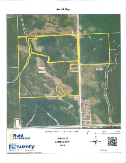 Land for sale in Scott County, Iowa
