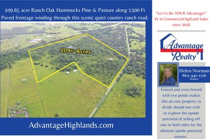 Land for sale in Highlands County, Florida