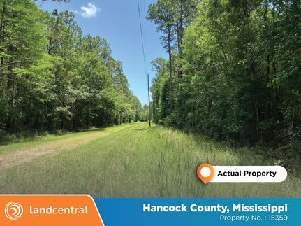 Land for sale in Hancock County, Mississippi