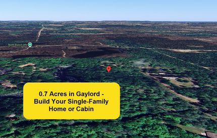 Land for sale in Otsego County, Michigan