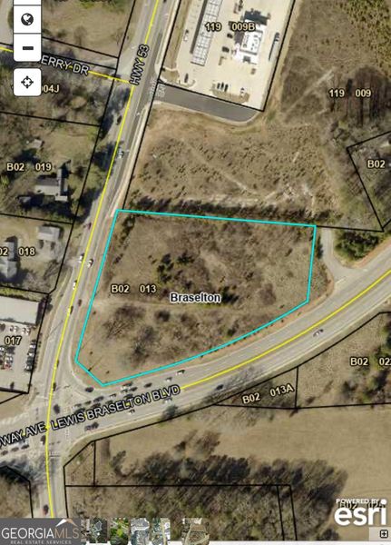 Homesite for sale in Jackson County, Georgia