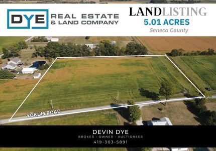 Land for sale in Seneca County, Ohio