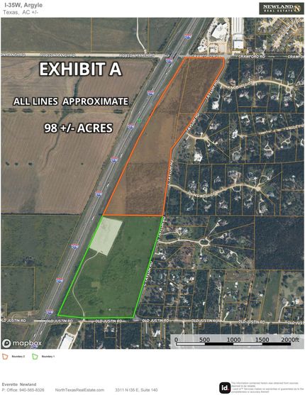 Undeveloped Land for sale in Denton County, Texas
