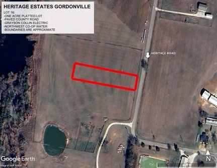 Homesite for sale in Grayson County, Texas