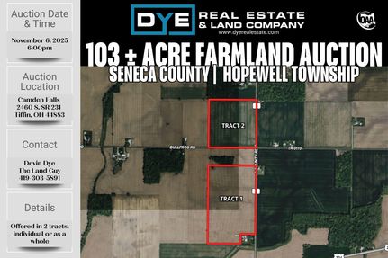 Farm and Ranch for sale in Seneca County, Ohio