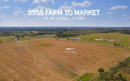 Farm and Ranch for sale in Burleson County, Texas