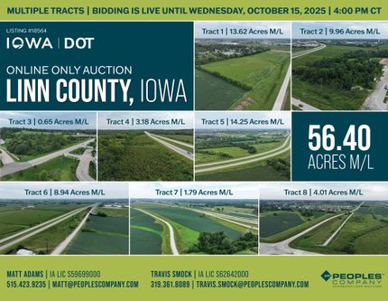 Undeveloped Land in Linn County, Iowa